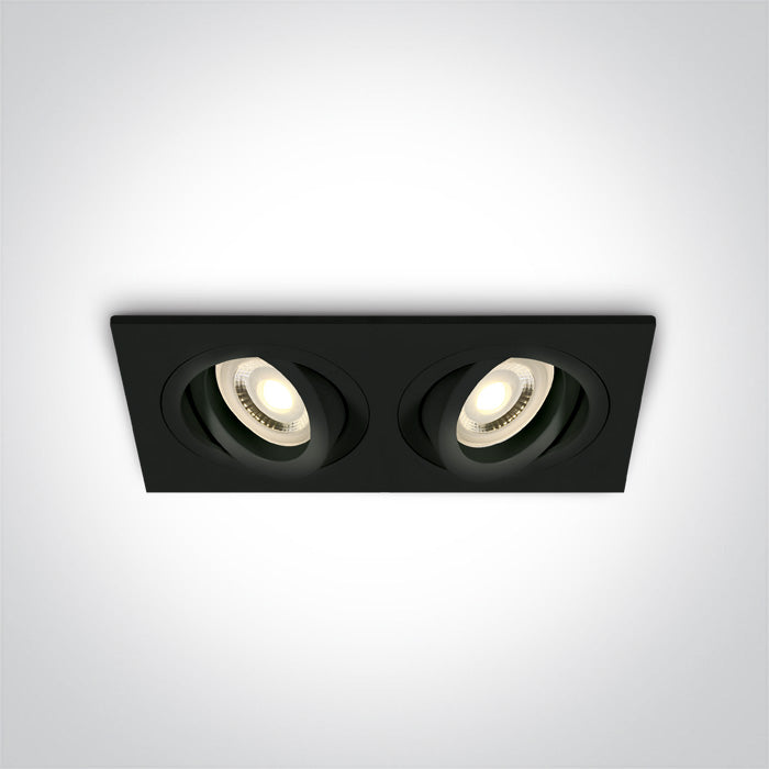 51205ABG/B SCHWARZ GU10 2x10W