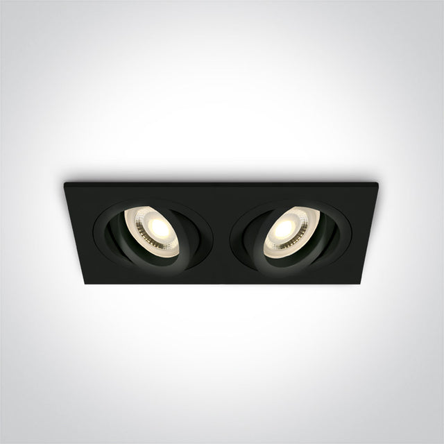 51205ABG/B SCHWARZ GU10 2x10W