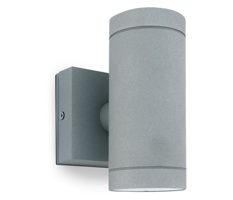 67130/G GRAU WALL 2xGU10 10W IP54