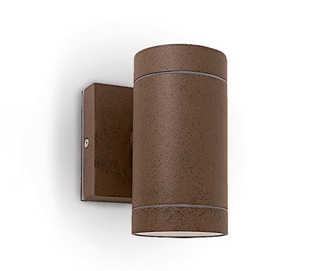 67130E/BR RUST BROWN WALL GU10 10W IP54