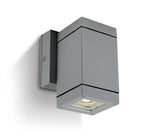 67130F/G GRAU WALL GU10 10W IP54