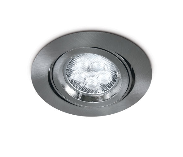 11105CGU/MC GEBÜRSTET CHROME GU10 10W