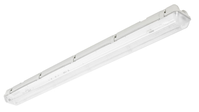 Dewy IP65 für 2xT8 LED Tube 100-240V 655mm IP65 PC/PC grau