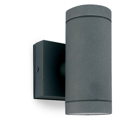 67130/AN ANTHRACITE WALL 2xGU10 10W IP54