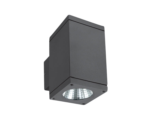 67138A/AN/W ANTHRACITE COB LED 2x6W WW IP54 230V