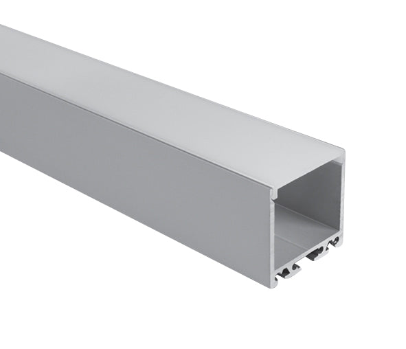 7912/AL PROFIL 2m + PC opal Abdeckung
