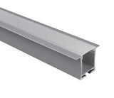 7912R/AL EINBAU PROFIL 2m + PC opal Abdeckung