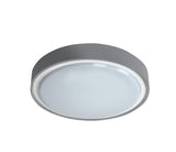67280N/G/W GRAU PLAFO 16W WW IP65 230V