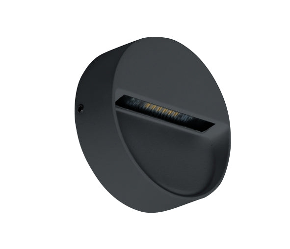 67359/AN/W ANTHRACITE WALL LIGHT 3W WW IP54 100-240V