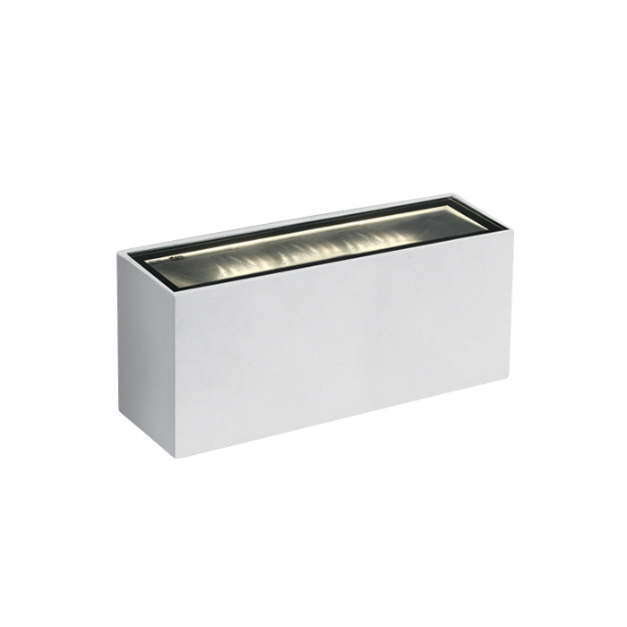 67374A/W/W WEISS WALL LIGHT 2x6W WW IP54 230V