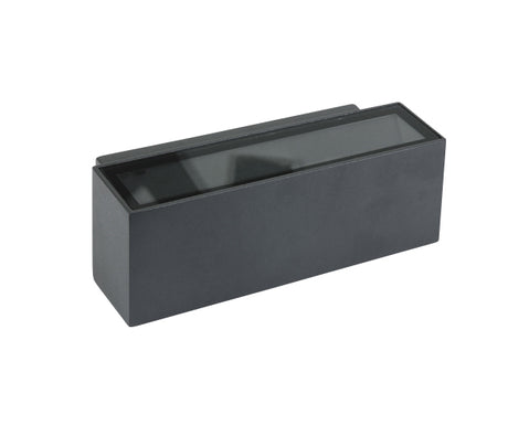 67374A/AN/W ANTHRACITE WALL LIGHT 2x6W WW IP54 230V