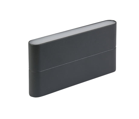 67376A/AN/W ANTHRACITE WALL LIGHT 2x6W WW IP54 230V