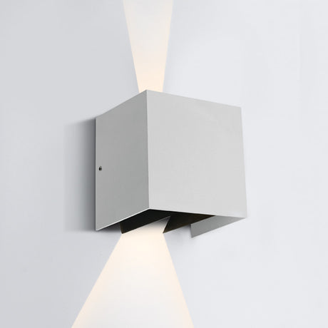 67340A/W/W WEISS WALL 2x3W WW IP54 230V
