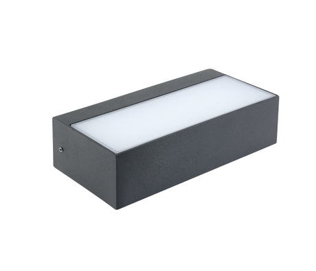 67362C/AN/W ANTHRACITE WALL LIGHT 2x4,5W WW IP54 230v