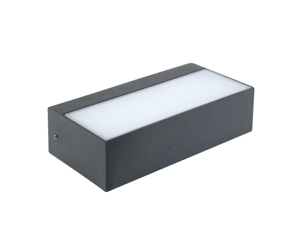 67362C/AN/W ANTHRACITE WALL LIGHT 2x4,5W WW IP54 230v