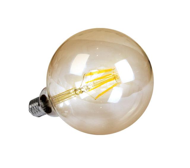 9G06RD/A/E RETRO LED 7W AMBER G125 E27 230V DIMMBAR