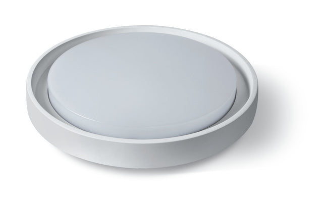 67384/W/W WEISS PLAFO 30W WW IP54 230V