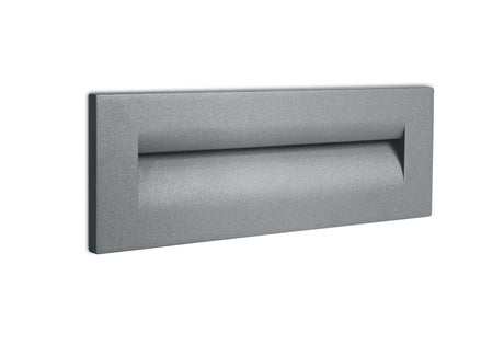 68066/G/W GRAU WALL EINBAU LED 8,5W WW IP65 100-240v