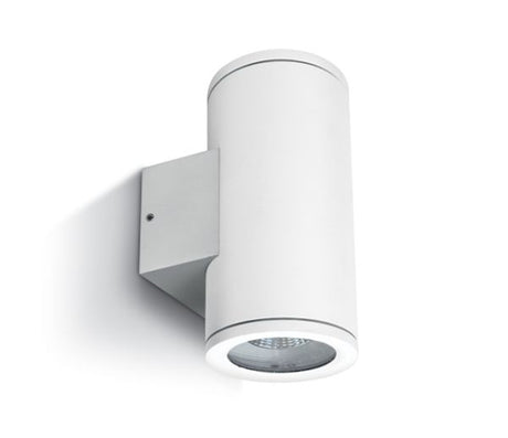 67400B/W WEISS WALL GU10 2x10W IP54