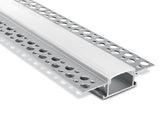 7904TR/AL TRIMLESS PROFIL 2m FÜR 20mm STRIPS + PC OPAL ABD