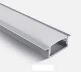7906R/AL EINBAU PROFIL 2m FÜR 20mm STRIPS + PC OPAL ABD