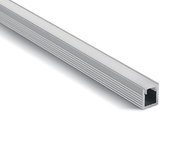 7901/AL PROFIL 2m FÜR 5mm STRIPS + PC OPAL Abdeckung