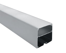 7910A/AL SURFACE PROFIL 2m FÜR 45mm STRIPS + PC OPAL ABD