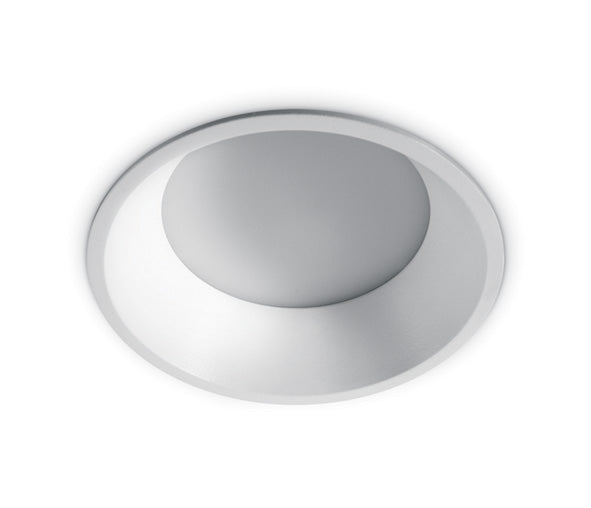 10109FD/W/C WEISS LED 9W CW IP54 230V 100° DARK LIGHT
