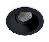11107FD/B/W SCHWARZ LED 7W WW IP20 60° 230V ADJUSTABLE