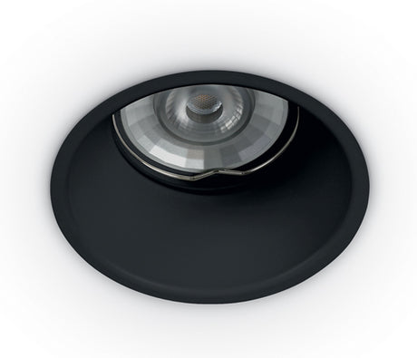 10105TG/B SCHWARZ GU10 10W SEMI TRIMLESS