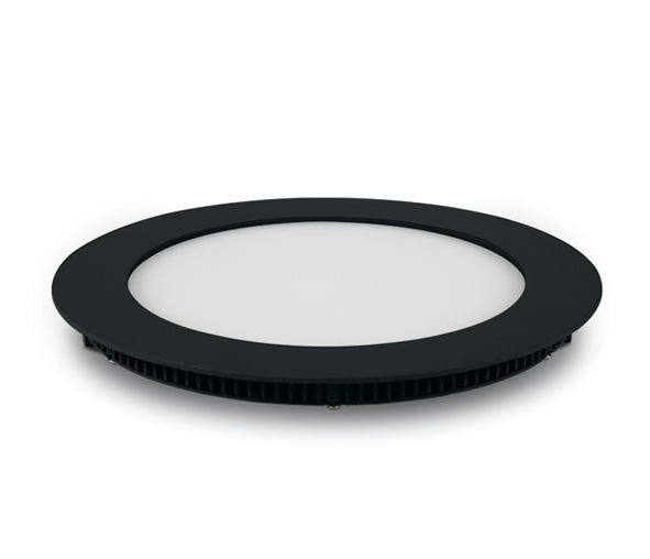 10112FA/B/W SCHWARZ LED 12W WW IP40 230V