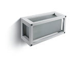 67420/W WEISS E27 12W WALL LIGHT IP54