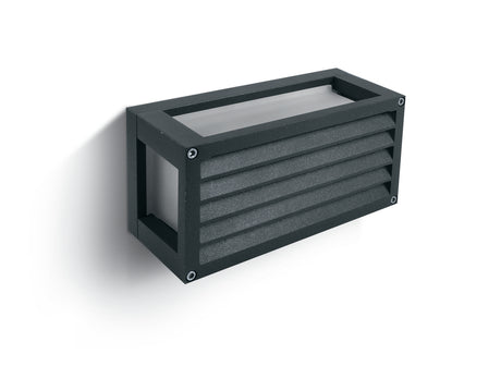 67420A/AN ANTHRACITE E27 12W WALL LIGHT IP54