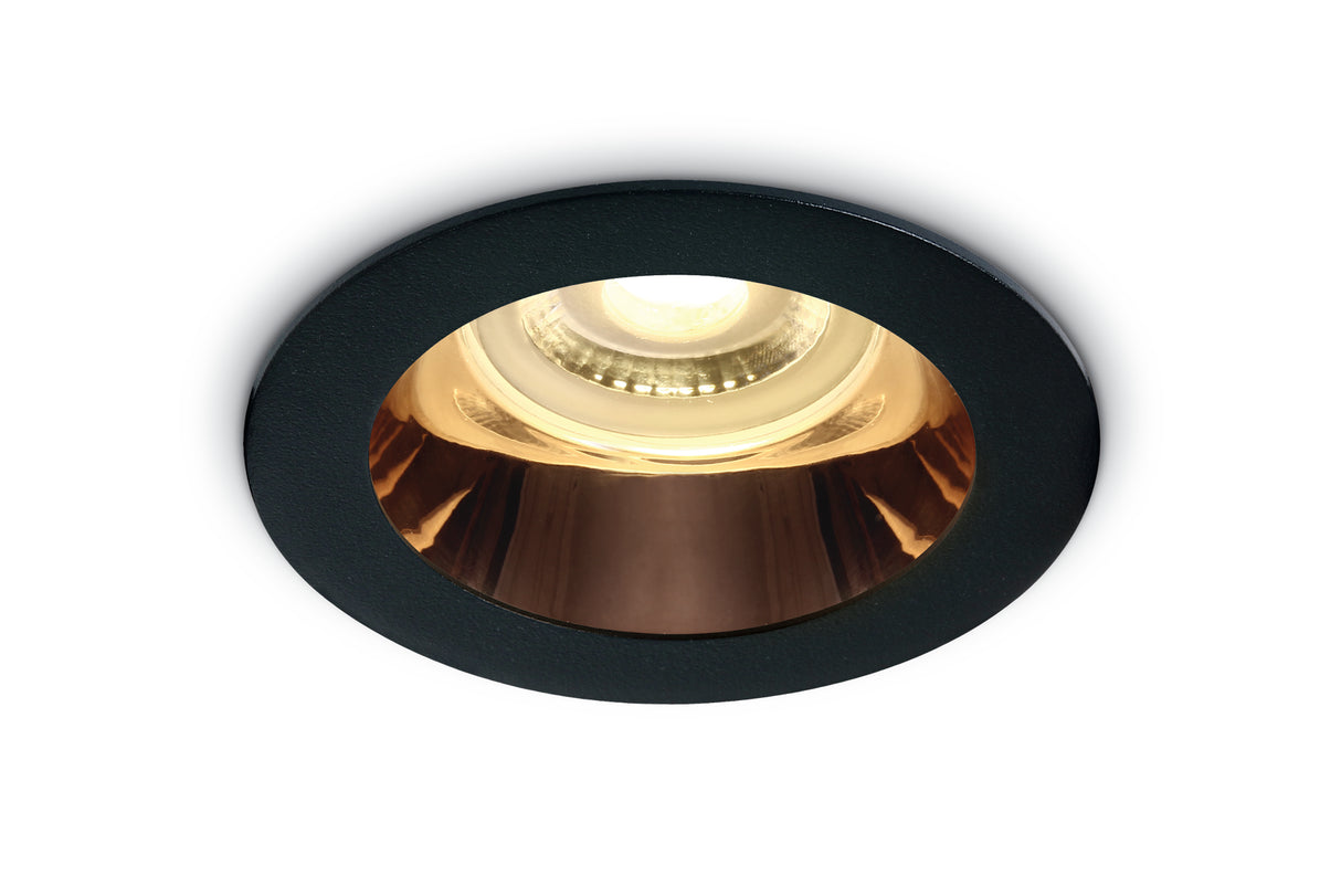 10105M/B/CU SCHWARZ GU10 10W KUPFER REFLEKTOR DARK LIGHT