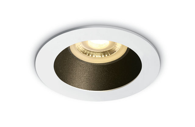 10105M/W/B WEISS GU10 10W MATT SCHWARZ REFLEKTOR DARK LIGHT