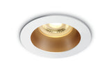10105M/W/BS WEISS GU10 10W MESSING REFLEKTOR DARK LIGHT