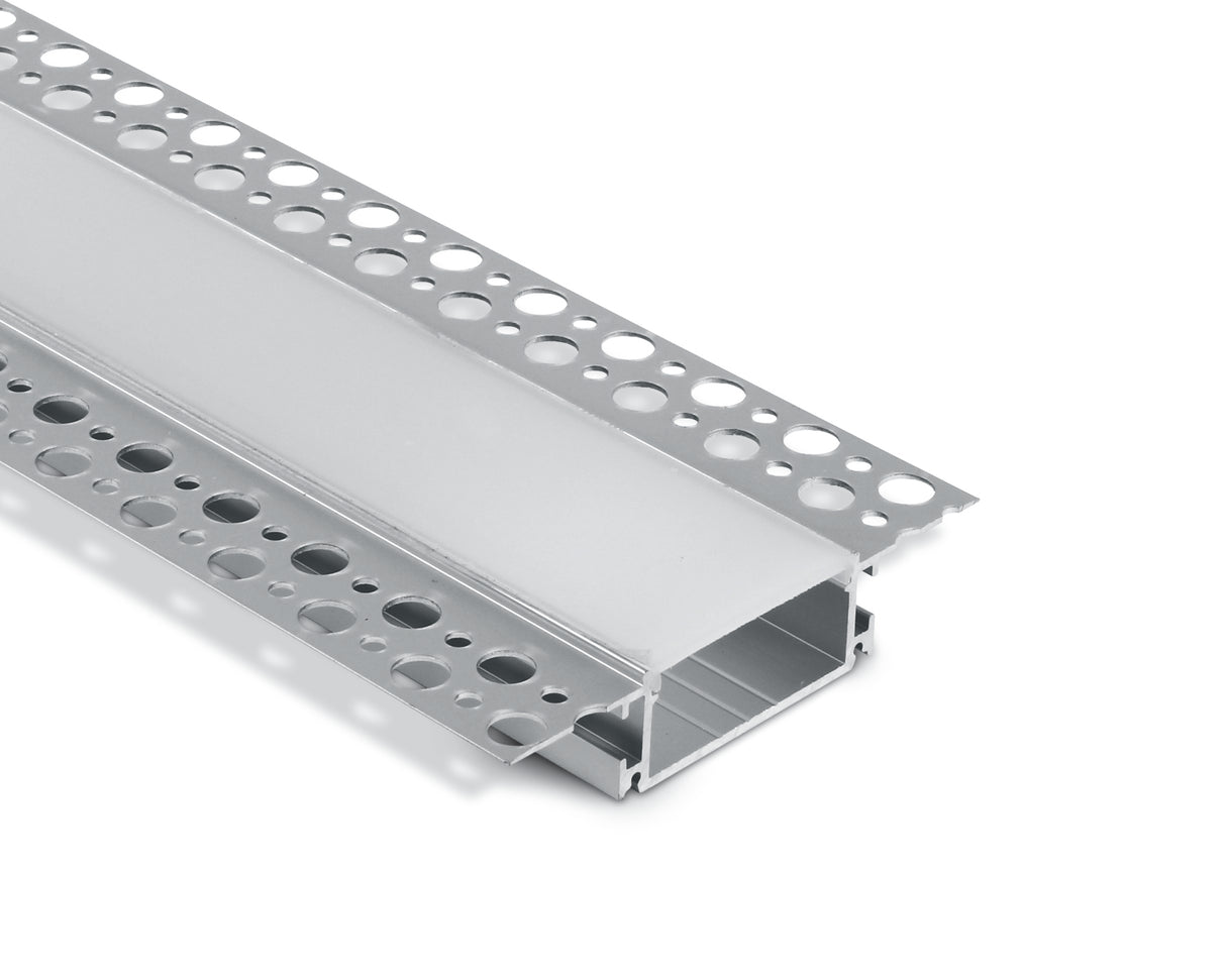 7906TR/AL TRIMLESS PROFIL 2m FÜR 37mm STRIPS PC OPAL ABD