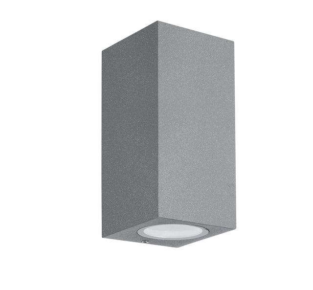 67426A/G GRAU WALL LIGHT GU10 2x10W IP65