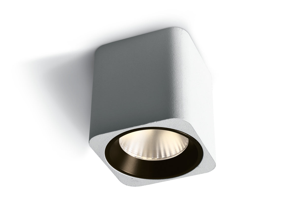 12107KA/W/W WEISS LED 7W WW 35° 230V SQUARE DIMMBAR