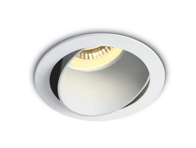 11105M/W/W WEISS GU10 10W WEISS REFLEKTOR ADJUSTABLE