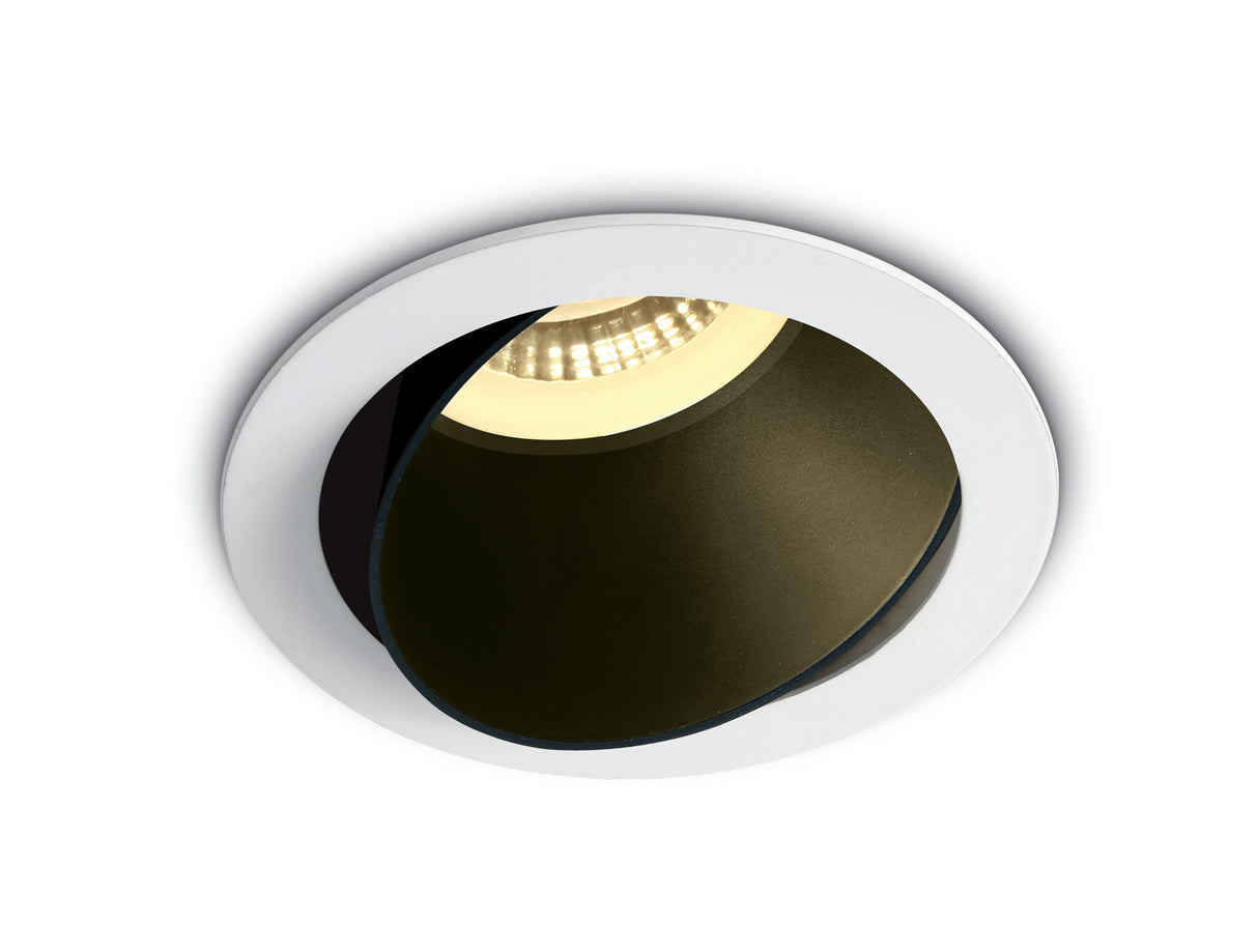11105M/W/B WEISS GU10 10W SCHWARZ REFLEKTOR ADJUSTABLE