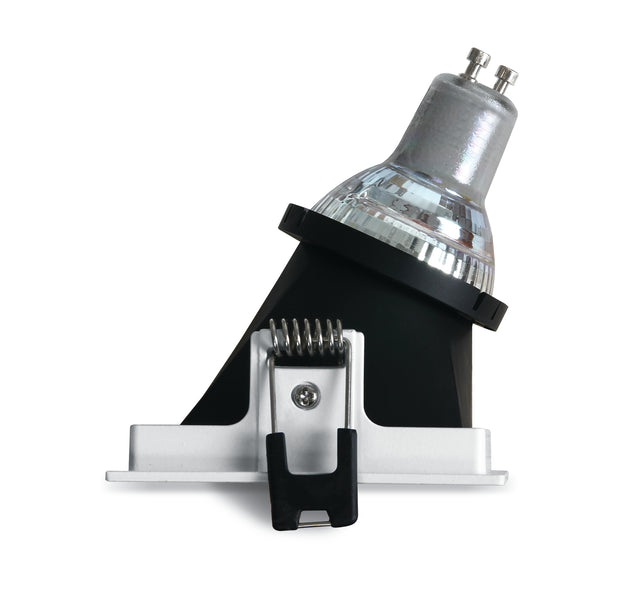 50105MA/W/B WEISS GU10 10W SCHWARZ REFLEKTOR ASYMMETRIC