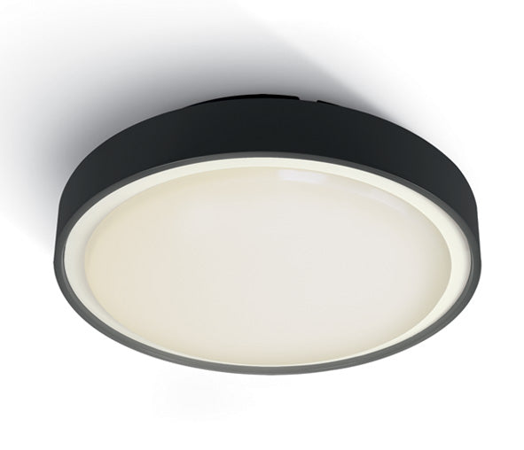 67280EA/B SCHWARZ IP65 2xE27 12W