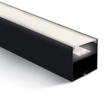 7910A/B SCHWARZ SURFACE PROFIL 2m FÜR 45mm STRIPS