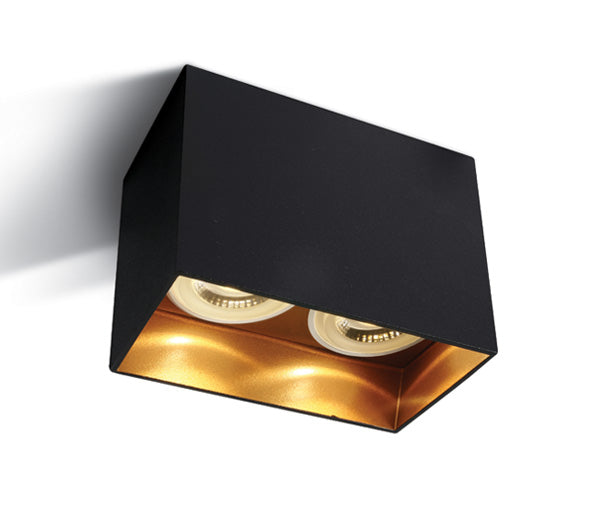 12205NA/B SCHWARZ GU10 2x10W DARK LIGHT