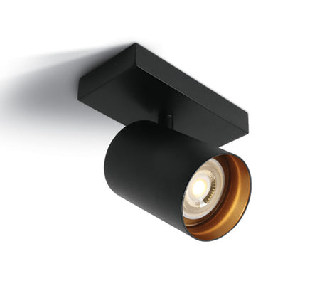 65105N/B SCHWARZ GU10 10W DARK LIGHT