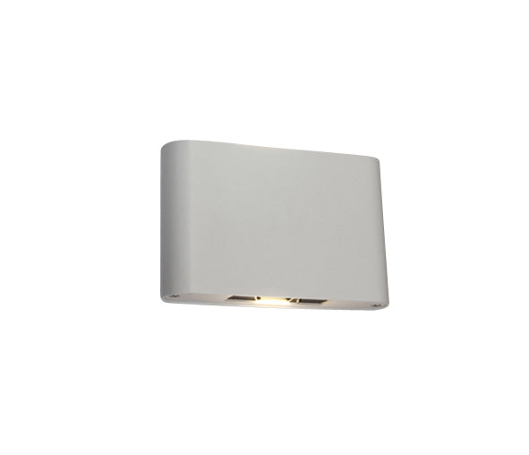 67412/W/W WEISS WALL LED 2x6W WW IP54 230V