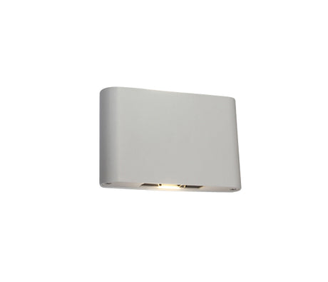 67412/W/W WEISS WALL LED 2x6W WW IP54 230V