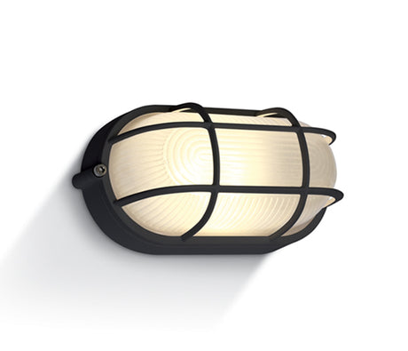 67444C/B/W SCHWARZ WALL LIGHT 10W WW IP54 230V