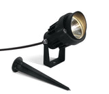 7068/B/W SCHWARZ SPOT 6W WW IP65 SPIKE 230V